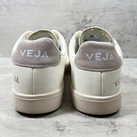 Veja Campo Leather Sneakers - Men's Size EU 40 / US 7 - White - Picture 6 of 9